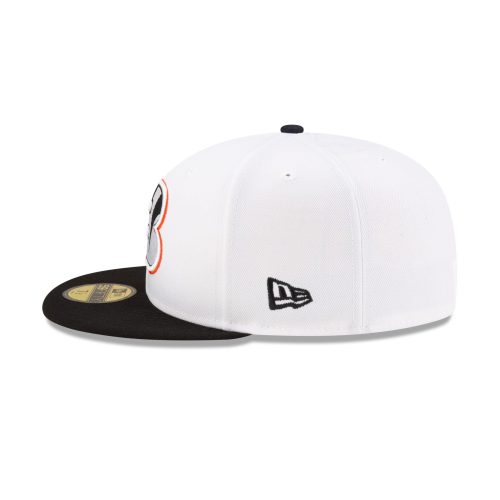 60507559 59FIFTY NFL24TRAININGEXCLUSIVE CINBEN WHT LSIDE