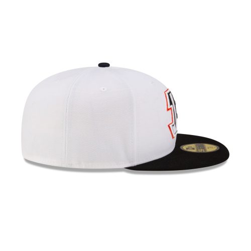 60507559 59FIFTY NFL24TRAININGEXCLUSIVE CINBEN WHT RSIDE