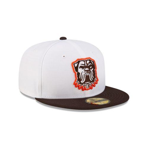 60507560 59FIFTY NFL24TRAININGEXCLUSIVE CLEBRO WHT 3QR