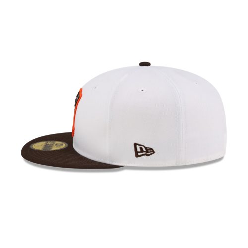 60507560 59FIFTY NFL24TRAININGEXCLUSIVE CLEBRO WHT LSIDE