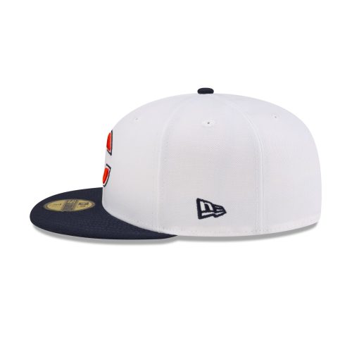 60507562 59FIFTY NFL24TRAININGEXCLUSIVE CHIBEAC WHT LSIDE