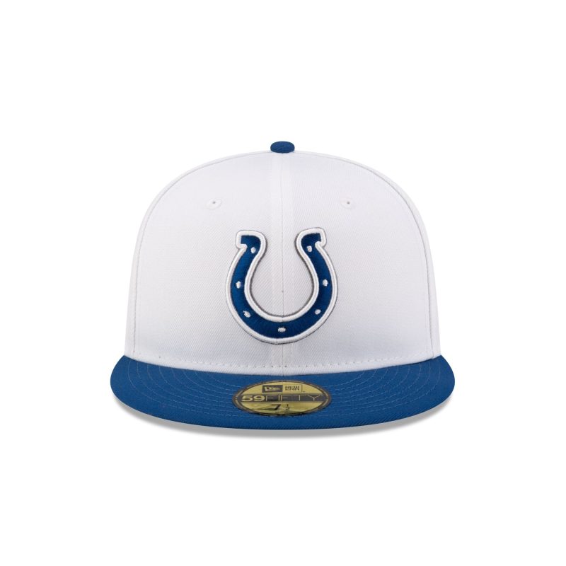 60507563 59FIFTY NFL24TRAININGEXCLUSIVE INDCOL WHT F