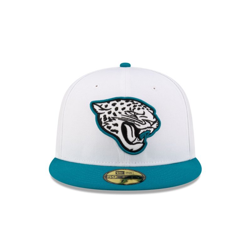 60507564 59FIFTY NFL24TRAININGEXCLUSIVE JACJAG WHT F