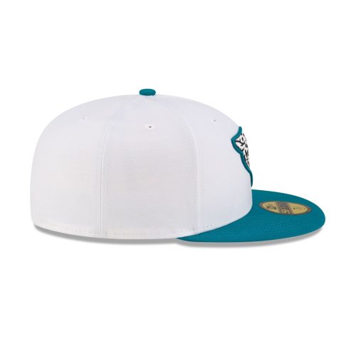 60507564 59FIFTY NFL24TRAININGEXCLUSIVE JACJAG WHT RSIDE