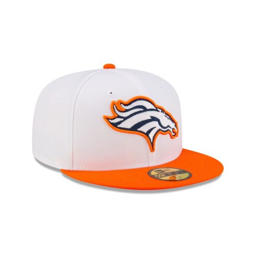 60507566 59FIFTY NFL24TRAININGEXCLUSIVE DENBRO WHT 3QR