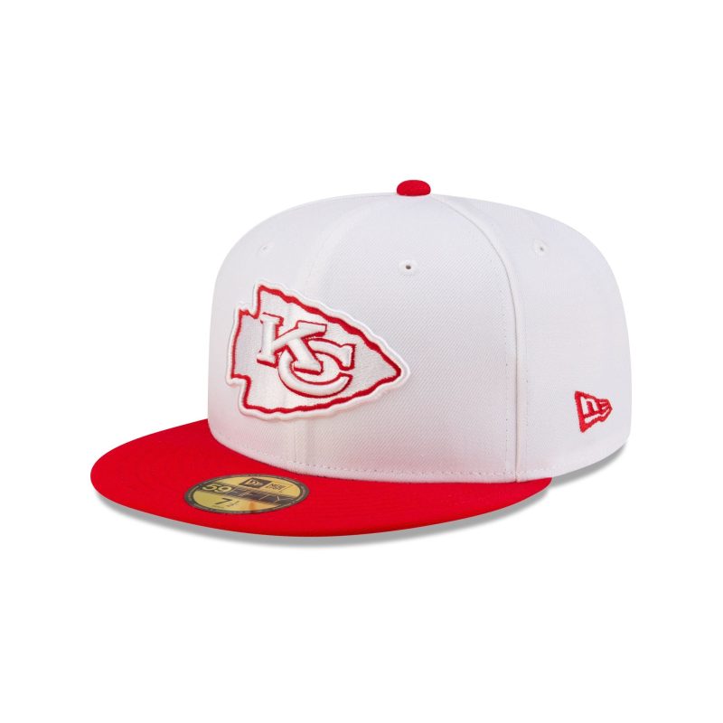 60507571 59FIFTY NFL24TRAININGEXCLUSIVE KANCHI WHT 3QL