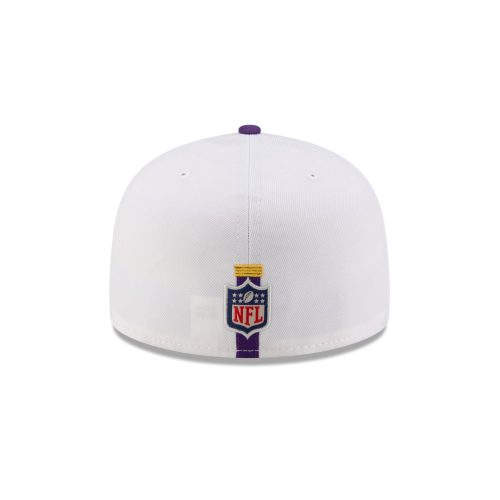 60507575 59FIFTY NFL24TRAININGEXCLUSIVE MINVIK WHT R