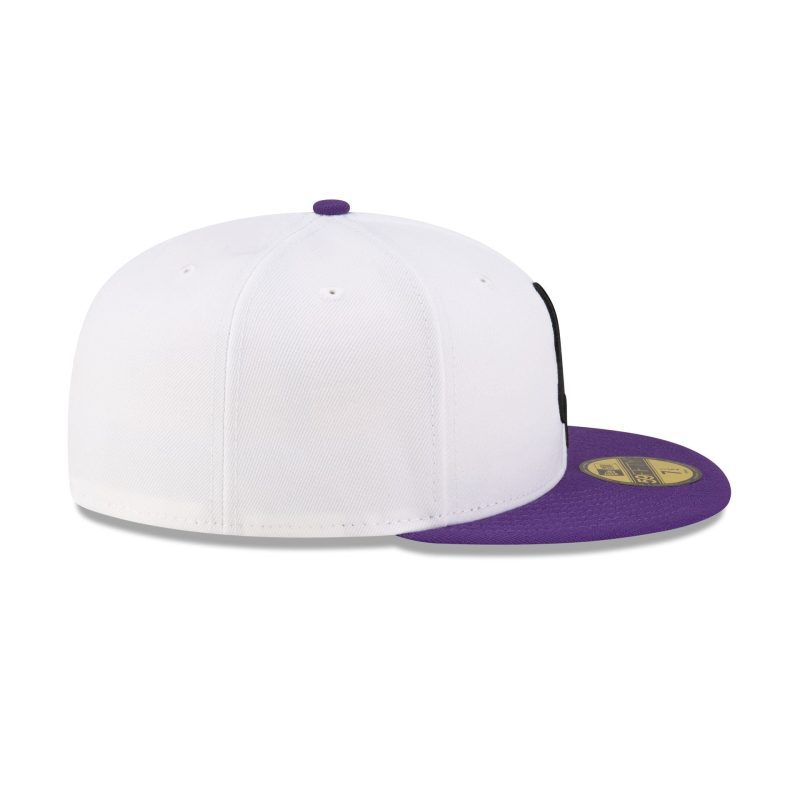 60507575 59FIFTY NFL24TRAININGEXCLUSIVE MINVIK WHT RSIDE