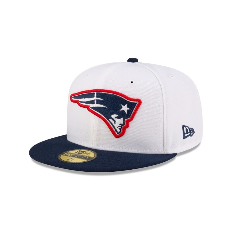 60507576 59FIFTY NFL24TRAININGEXCLUSIVE NEEPAT WHT 3QL