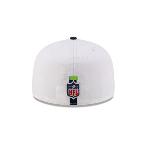 60507578 59FIFTY NFL24TRAININGEXCLUSIVE SEASEA WHT R