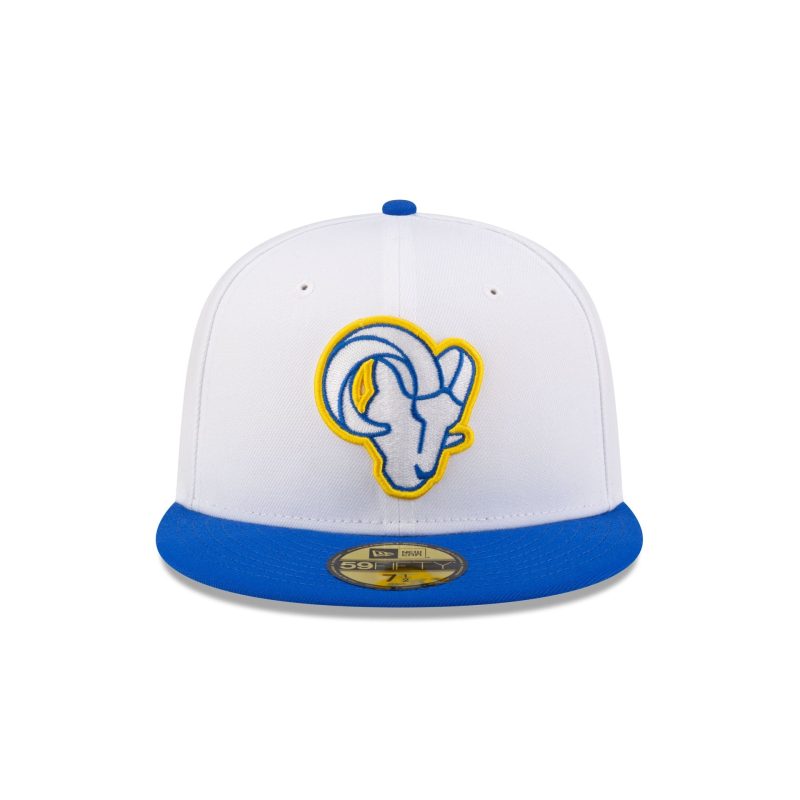 60507579 59FIFTY NFL24TRAININGEXCLUSIVE LOSRAM WHT F