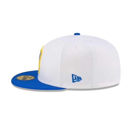 60507579 59FIFTY NFL24TRAININGEXCLUSIVE LOSRAM WHT LSIDE