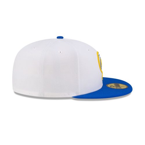 60507579 59FIFTY NFL24TRAININGEXCLUSIVE LOSRAM WHT RSIDE