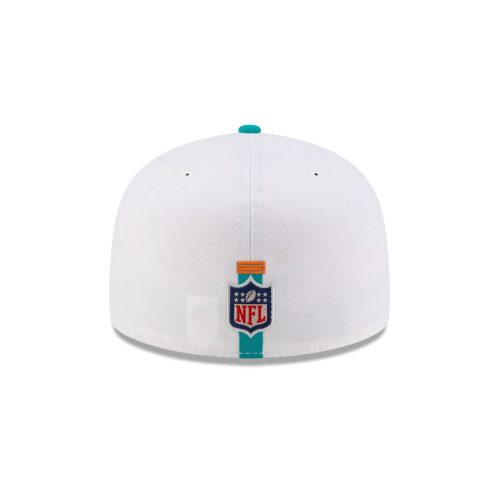 60507580 59FIFTY NFL24TRAININGEXCLUSIVE MIADOL WHT R