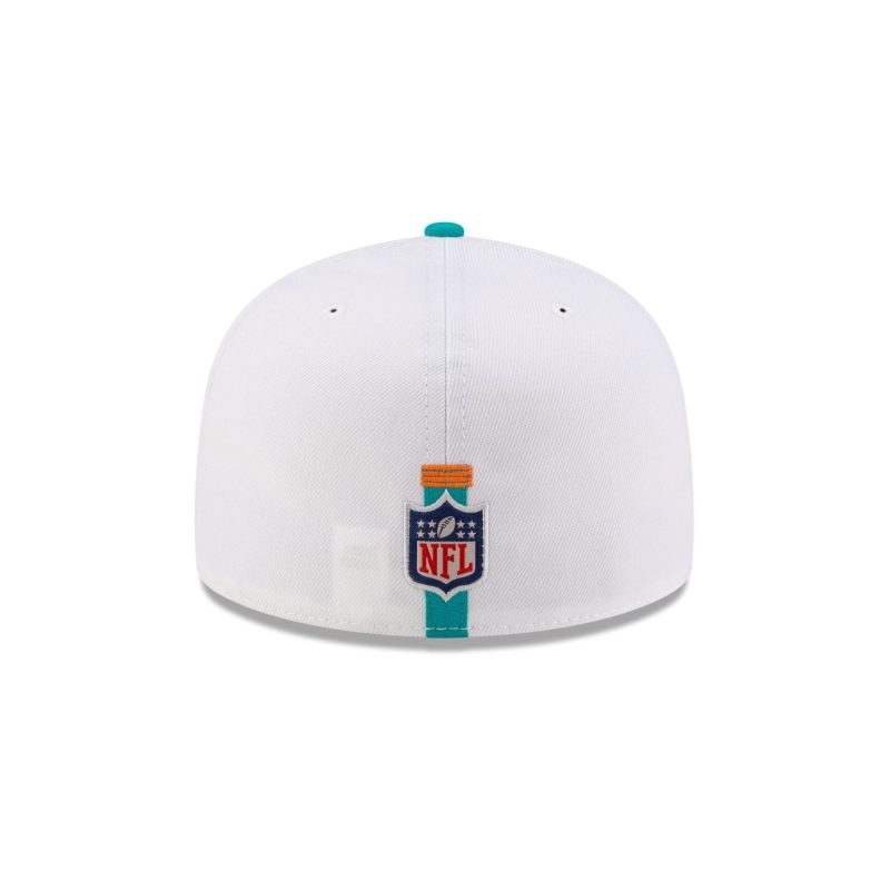 60507580 59FIFTY NFL24TRAININGEXCLUSIVE MIADOL WHT R