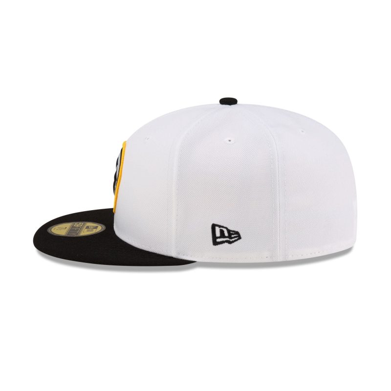 60507581 59FIFTY NFL24TRAININGEXCLUSIVE PITSTE WHT LSIDE