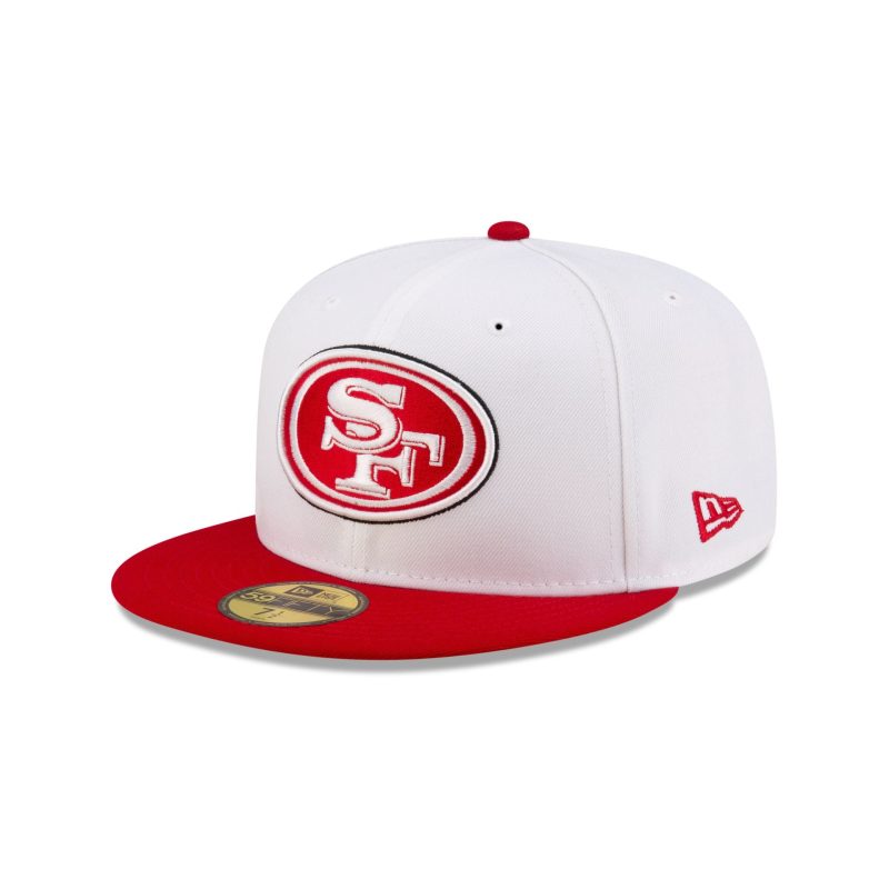 60507582 59FIFTY NFL24TRAININGEXCLUSIVE SAF49E WHT 3QL