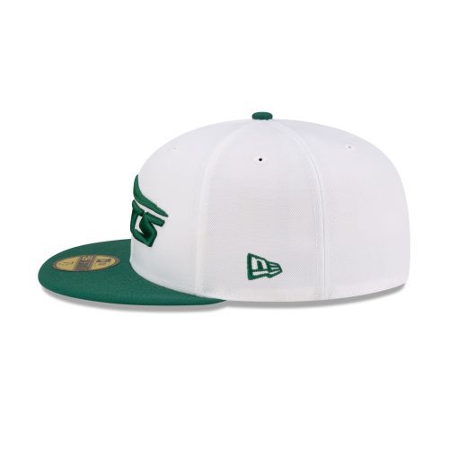 60507583 59FIFTY NFL24TRAININGEXCLUSIVE NEYJET WHT LSIDE