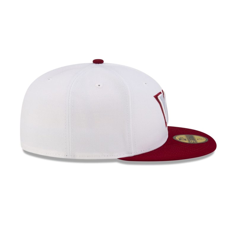 60507589 59FIFTY NFL24TRAININGEXCLUSIVE WASCOM WHT RSIDE