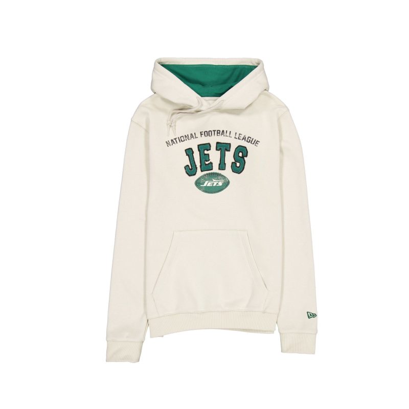 60547721 HOODIE NFL3RD24 NEYJETCC TAN F