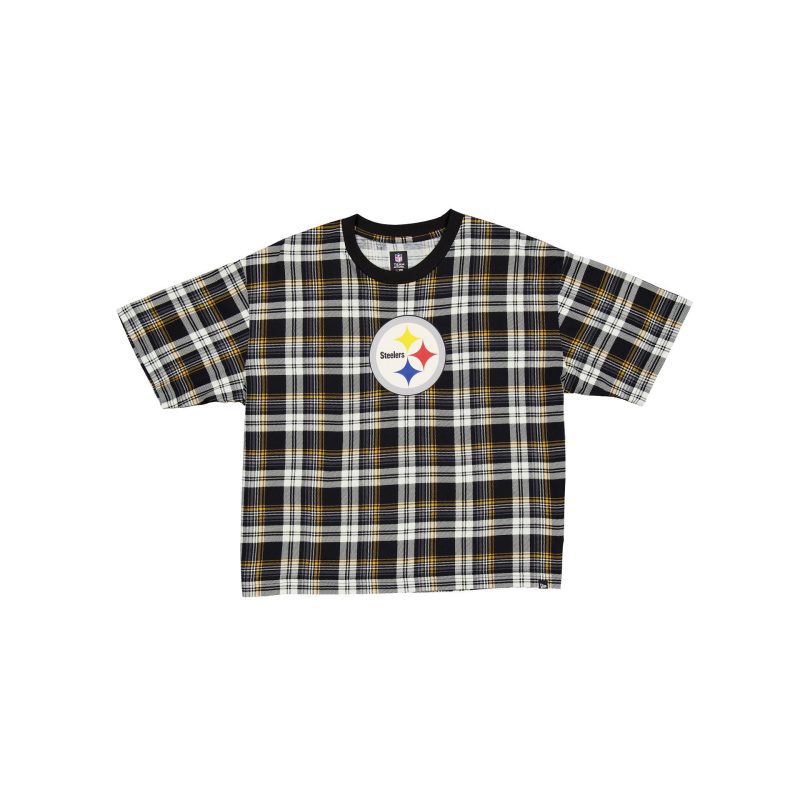 60547832 TSHIRT NFLTHIRDDOWN PITSTE BLK F