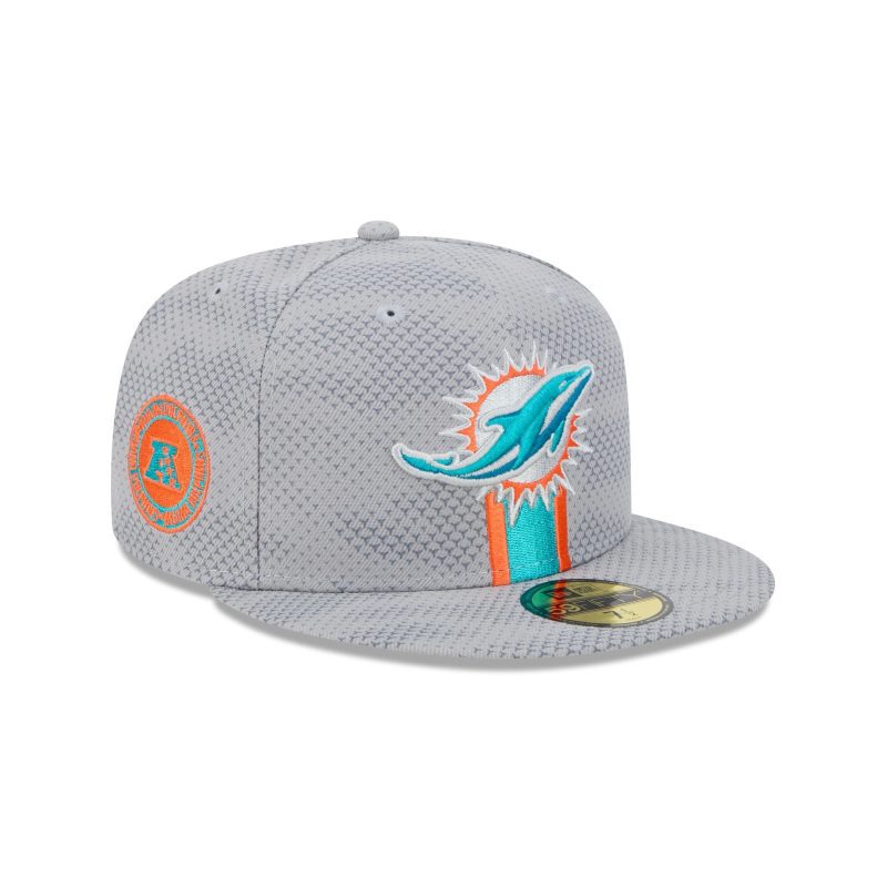 60548754 59FIFTY NFL24SL5950CW MIADOL GRA 3QR