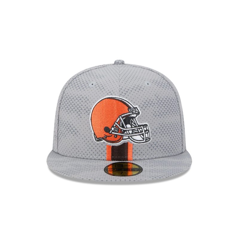 60548755 59FIFTY NFL24SL5950CW CLEBRO GRA F