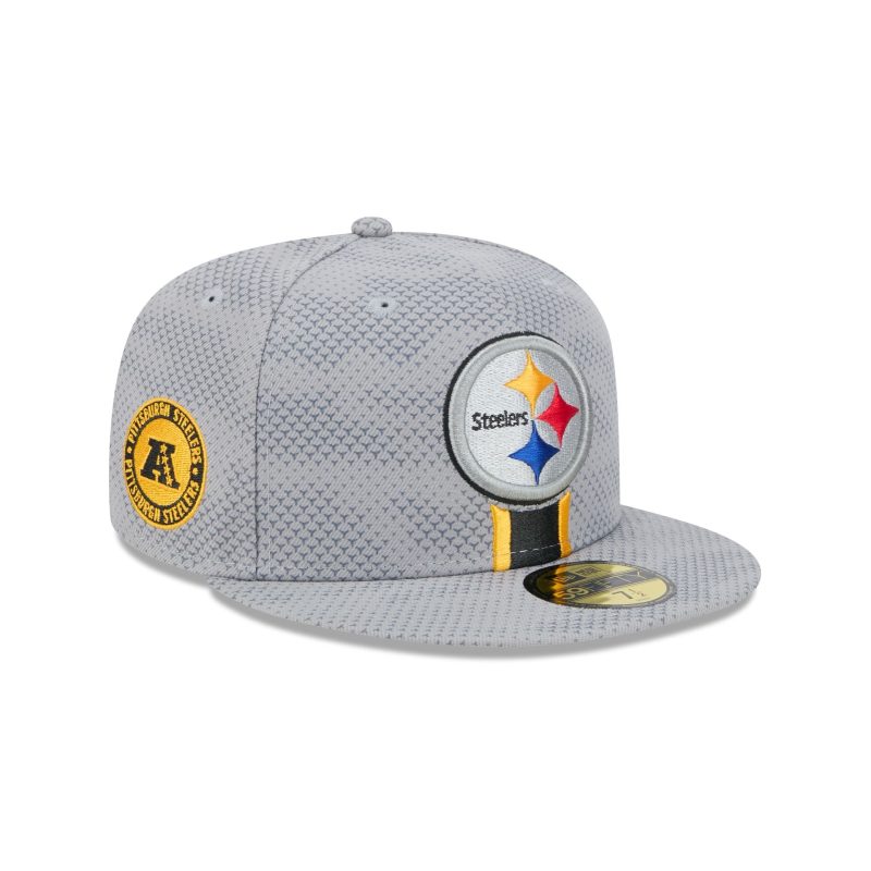 60548760 59FIFTY NFL24SL5950CW PITSTE GRA 3QR