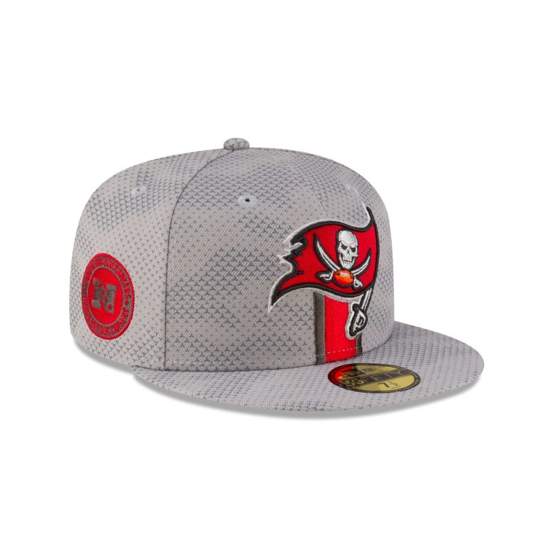 60548770 59FIFTY NFLSIDELINE TAMBUC GRY 3QR