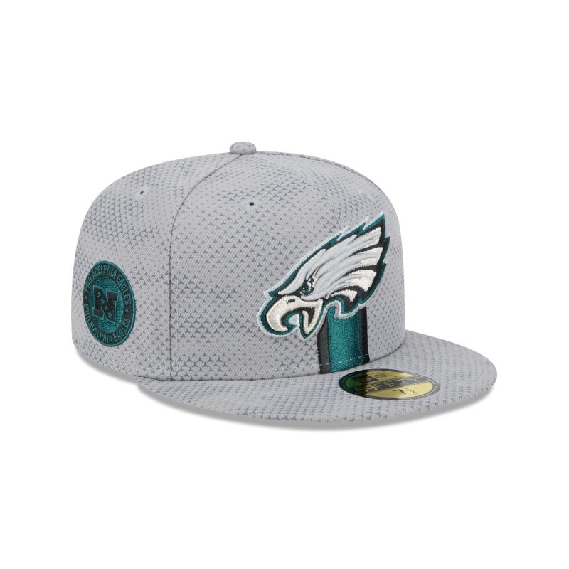 60548771 59FIFTY NFL24SL5950CW PHIEAG GRA 3QR