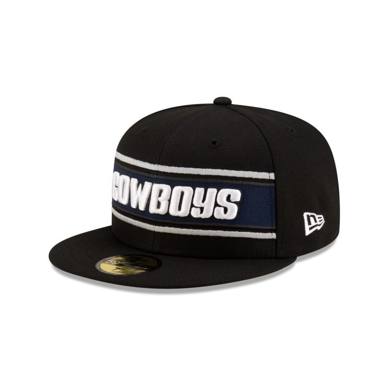 60548776 59FIFTY NFLSIDELINE DALCOW BLACK 3QL