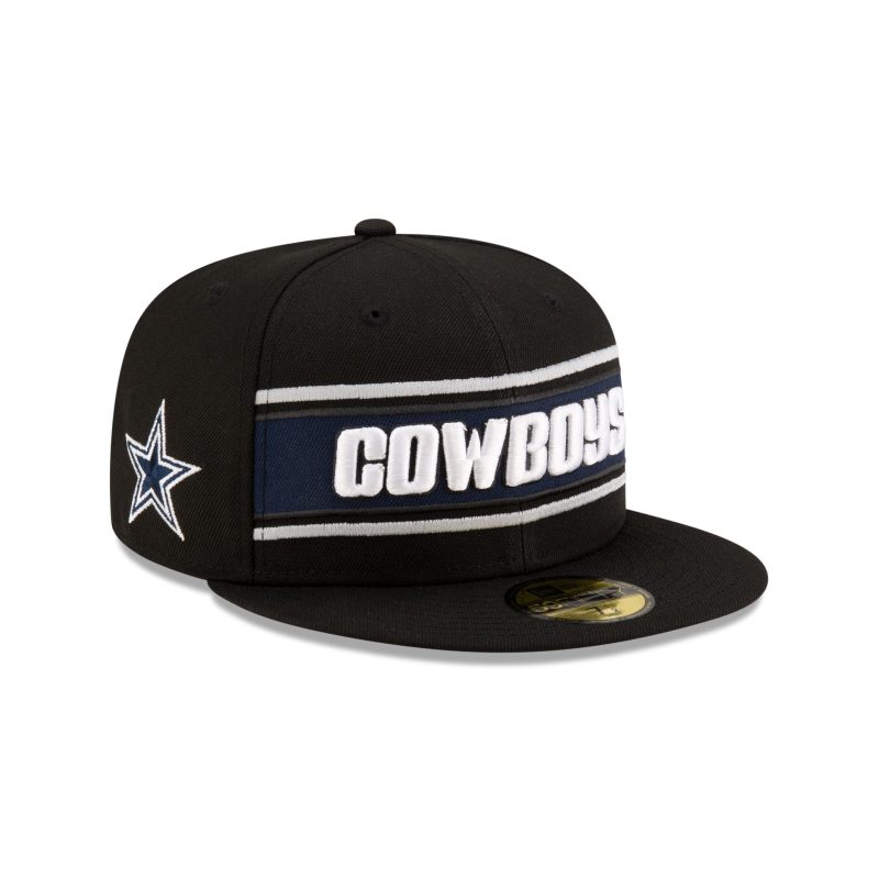 60548776 59FIFTY NFLSIDELINE DALCOW BLACK 3QR