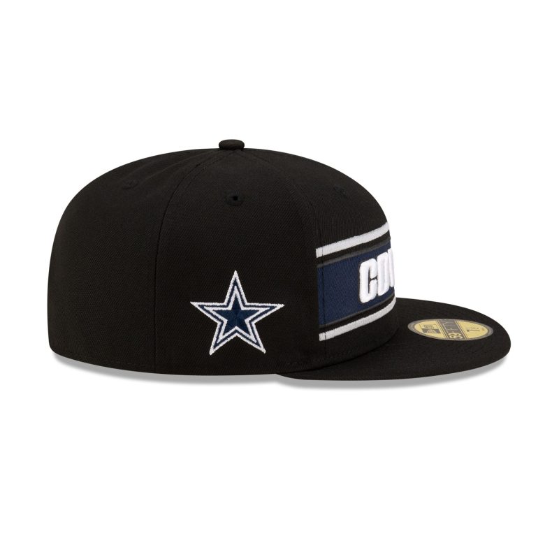 60548776 59FIFTY NFLSIDELINE DALCOW BLACK RSIDE