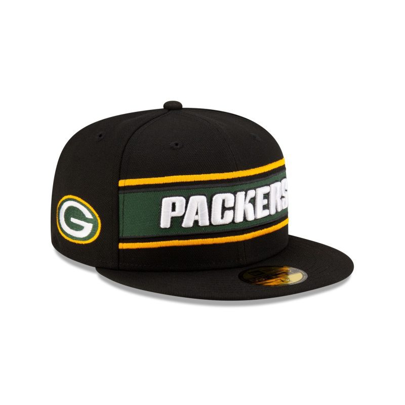 60548777 59FIFTY NFLSIDELINE GREPAC BLACK 3QR