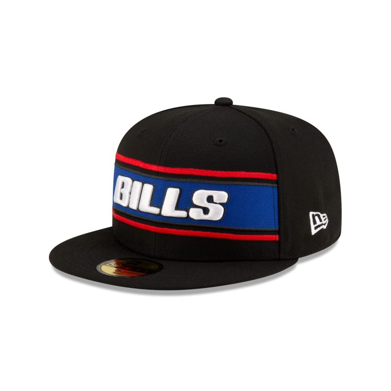 60548779 59FIFTY NFLSIDELINE BUFBIL BLACK 3QL