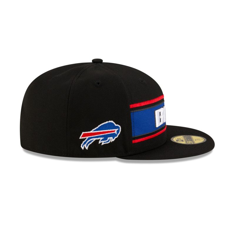 60548779 59FIFTY NFLSIDELINE BUFBIL BLACK RSIDE