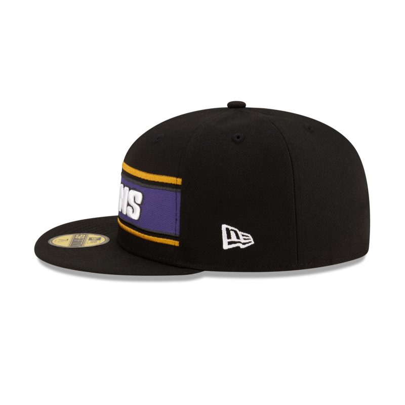 60548783 59FIFTY NFLSIDELINE BALRAV BLACK LSIDE