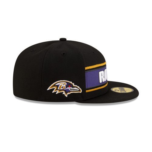 60548783 59FIFTY NFLSIDELINE BALRAV BLACK RSIDE