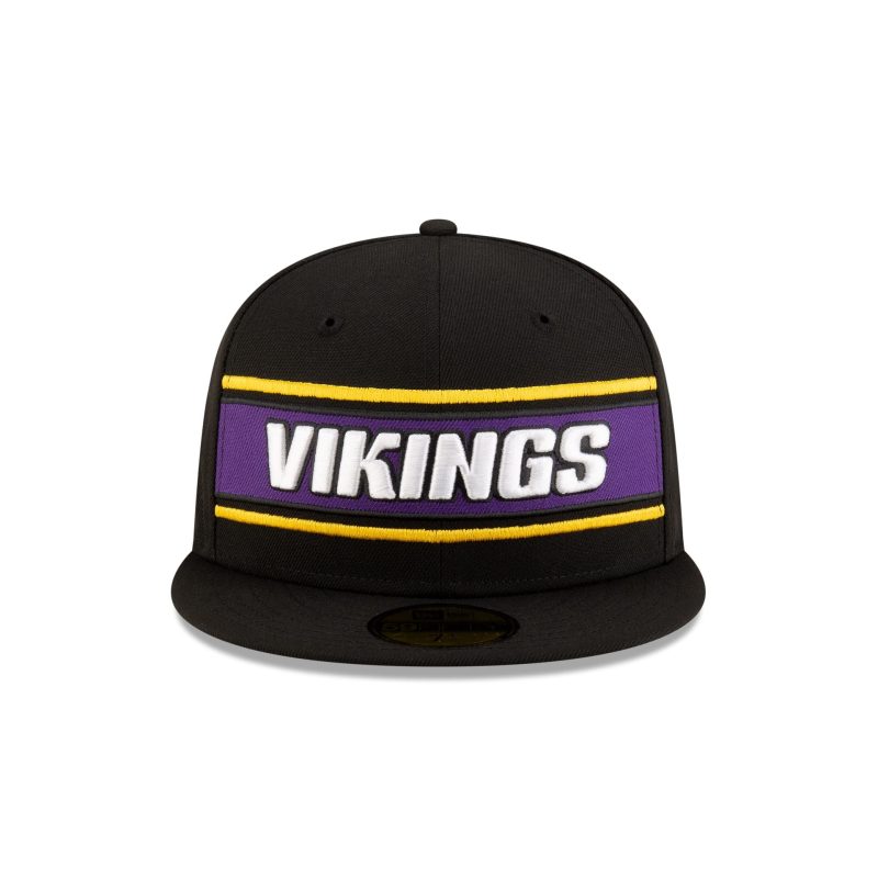 60548790 59FIFTY NFLSIDELINE MINVIK BLACK F