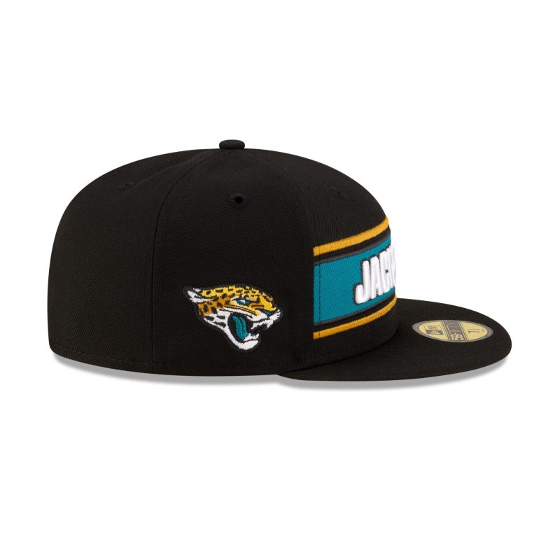 60548794 59FIFTY NFLSIDELINE JACJAG BLACK RSIDE