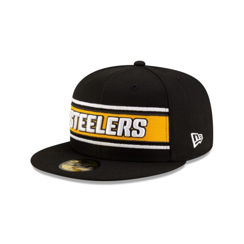 60548795 59FIFTY NFLSIDELINE PITSTE BLACK 3QL