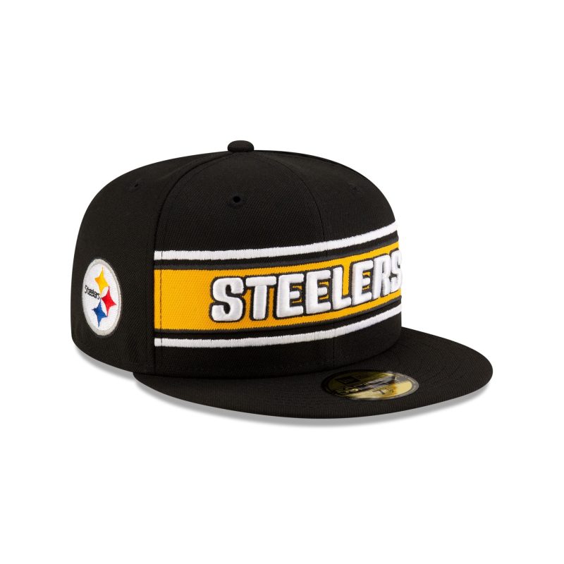 60548795 59FIFTY NFLSIDELINE PITSTE BLACK 3QR