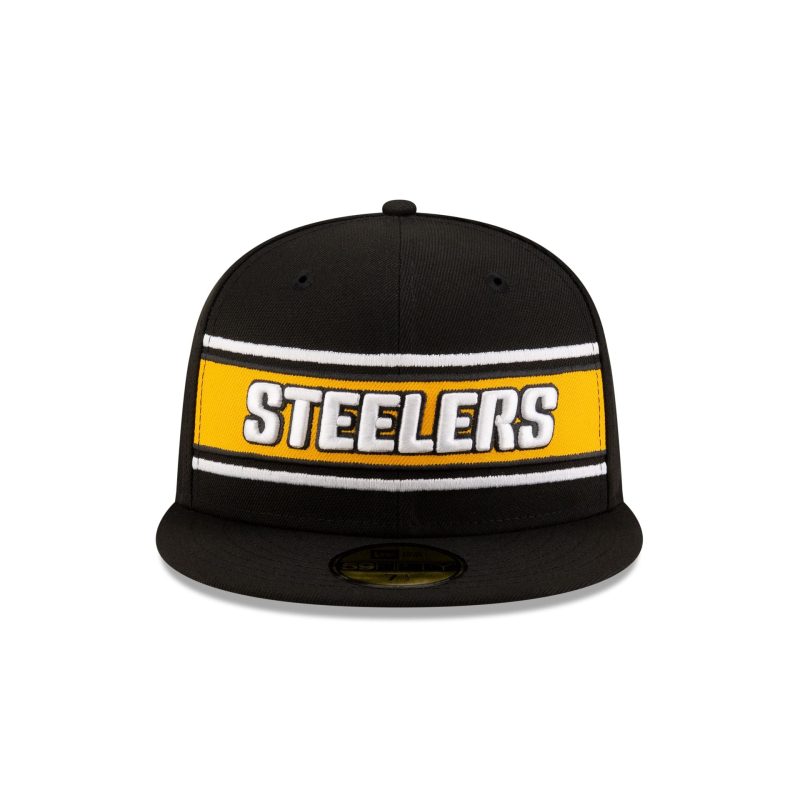 60548795 59FIFTY NFLSIDELINE PITSTE BLACK F