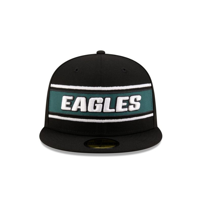 60548796 59FIFTY NFLSIDELINE PHIEAG BLACK F