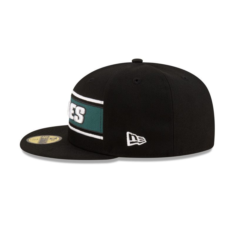 60548796 59FIFTY NFLSIDELINE PHIEAG BLACK LSIDE