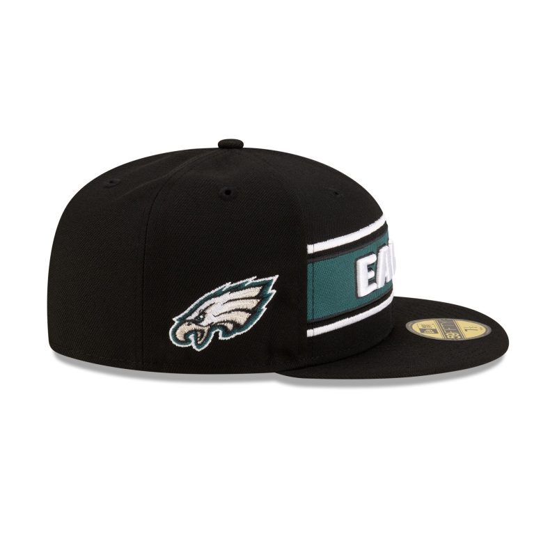 60548796 59FIFTY NFLSIDELINE PHIEAG BLACK RSIDE