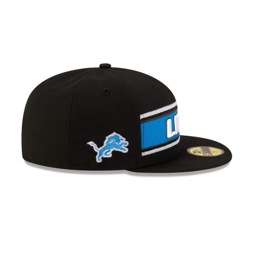 60548800 59FIFTY NFLSIDELINE DETLIO BLACK RSIDE