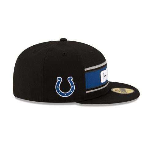 60548805 59FIFTY NFLSIDELINE INDCOL BLACK RSIDE