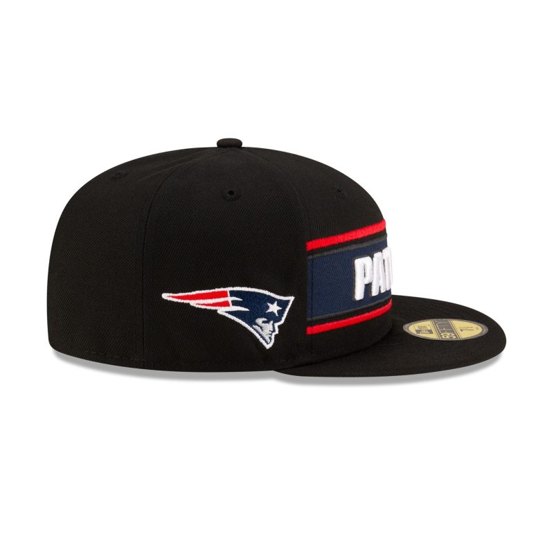 60548806 59FIFTY NFLSIDELINE NEEPAT BLACK 3QR