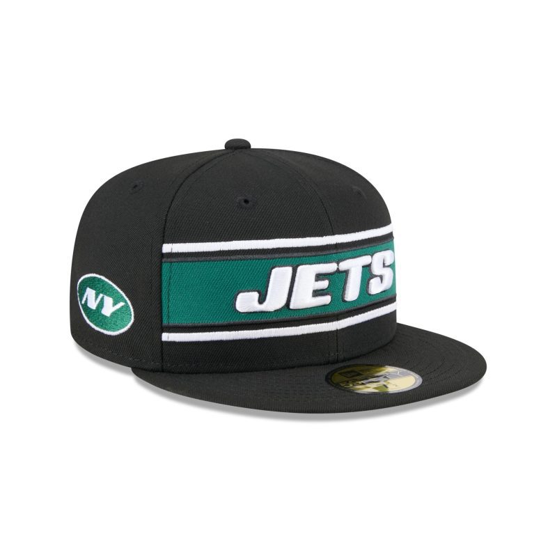 60548809 59FIFTY NFL24SL5950CUS NEYJET BLK 3QR